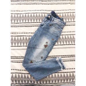 Lucky brand Ava embroidered jeans
